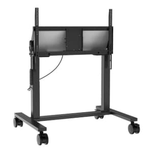 Tela Interativa MaxHub EST09 Suporte Movel com Rodas e Altura Ajustavel para de 55" Ate 86 para Videoconferência